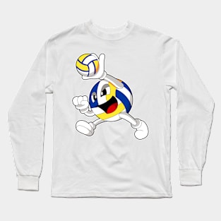 Volleyball player with Volleyball Long Sleeve T-Shirt